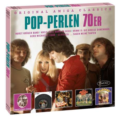 AMIGA Pop Perlen (AMIGA in den 70ern), 5 CDs