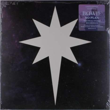 David Bowie (1947-2016): No Plan EP (180g) (Limited-Edition) (Clear Blue Vinyl), Single 12"