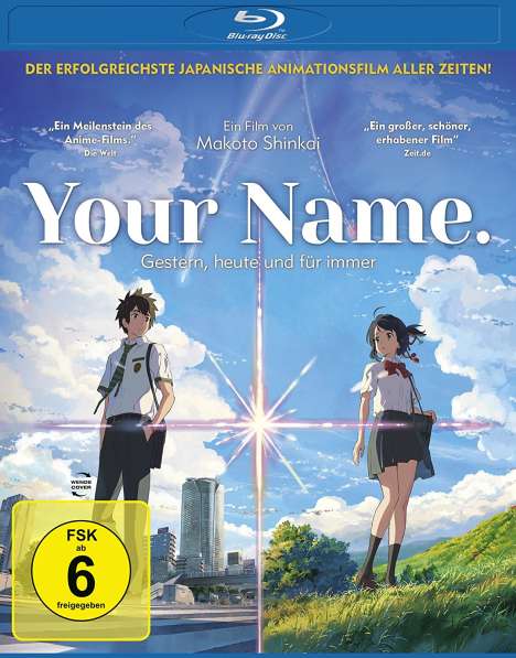 Your Name. - Gestern, heute und für immer (Blu-ray), Blu-ray Disc