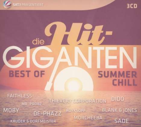 Die Hit-Giganten: Best Of Summer Chill, 3 CDs