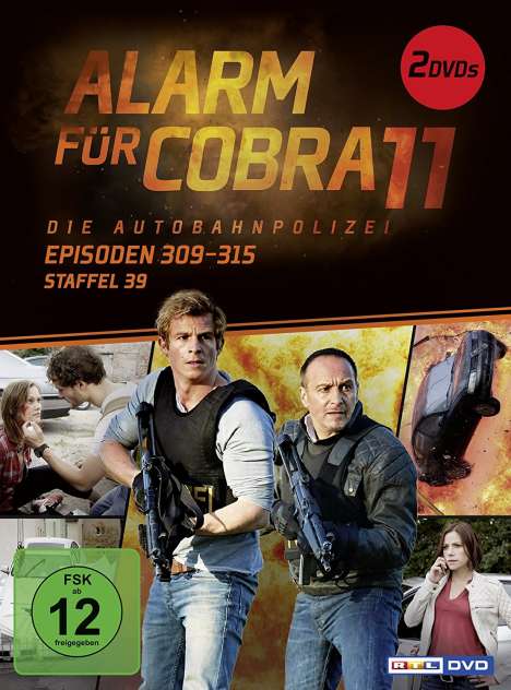 Alarm für Cobra 11 Staffel 39, 2 DVDs