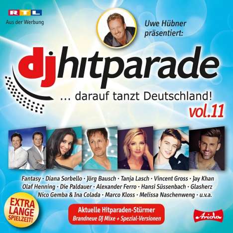 DJ Hitparade Vol.11, CD