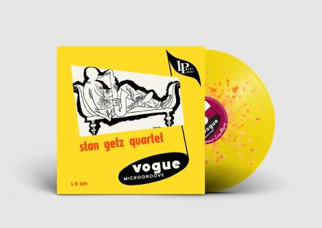 Stan Getz (1927-1991): Stan Getz Quartet (Yellow Vinyl), LP