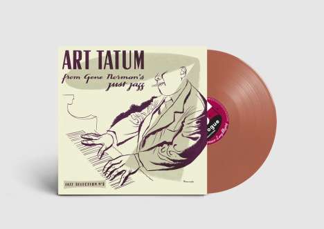Art Tatum (1909-1956): Art Tatum From Gene Norman's Just Jazz (Red-Brown Vinyl), LP