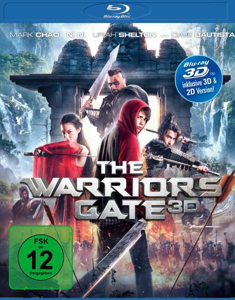 The Warriors Gate (3D Blu-ray), Blu-ray Disc