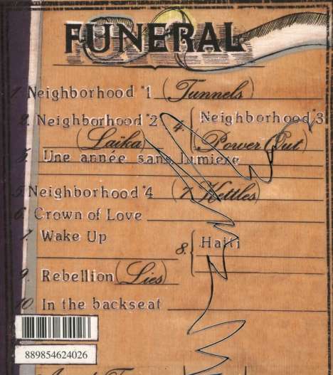 Arcade Fire: Funeral, CD