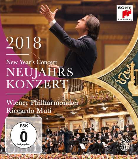 Neujahrskonzert 2018 der Wiener Philharmoniker, Blu-ray Disc