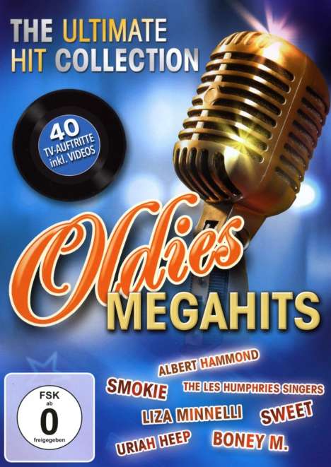 Oldies Megahits, DVD