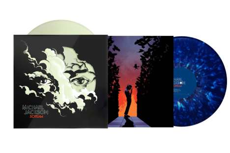 Michael Jackson (1958-2009): Scream (Limited-Edition) (Self-Lumious Vinyl, glows in the Dark), 2 LPs