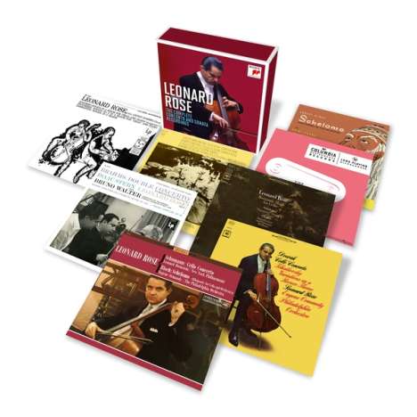 Leonard Rose - The Complete Concerto and Sonata Recordings, 14 CDs
