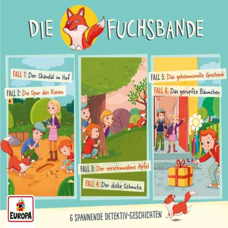 Die Fuchsbande 01/3er Detektiv-Box (Folgen 1/2/3), 3 CDs