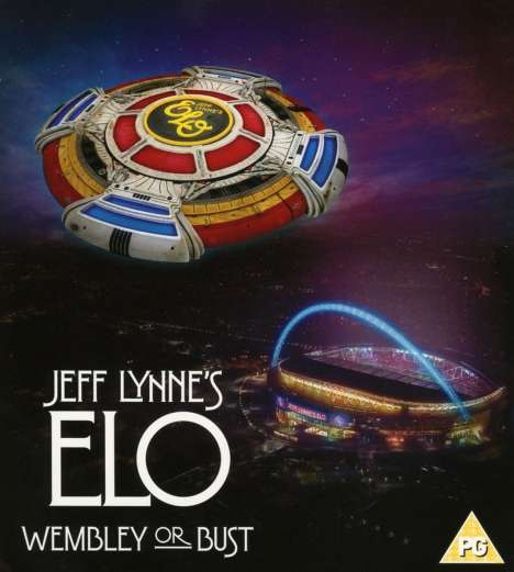 Jeff Lynne's ELO: Wembley Or Bust, 2 CDs und 1 Blu-ray Disc