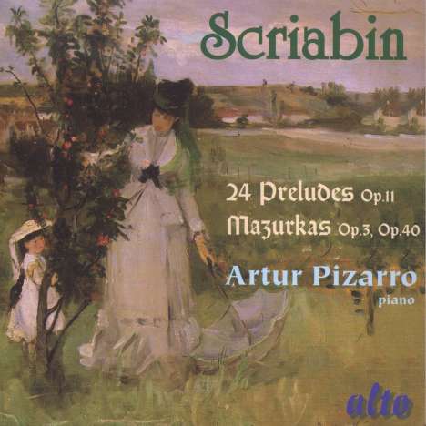 Alexander Scriabin (1872-1915): Preludes op.11 Nr.1-24, CD