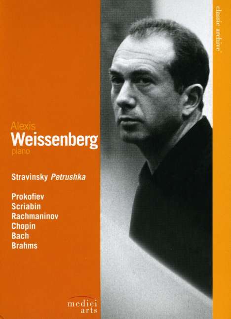 Alexis Weissenberg,Klavier, DVD