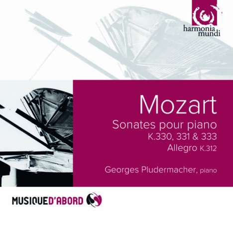 Wolfgang Amadeus Mozart (1756-1791): Klaviersonaten Nr.10,11,13, CD
