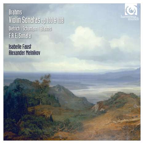 Johannes Brahms (1833-1897): Sonaten für Violine &amp; Klavier Nr.2 &amp; 3 (opp.100 &amp; 108), CD