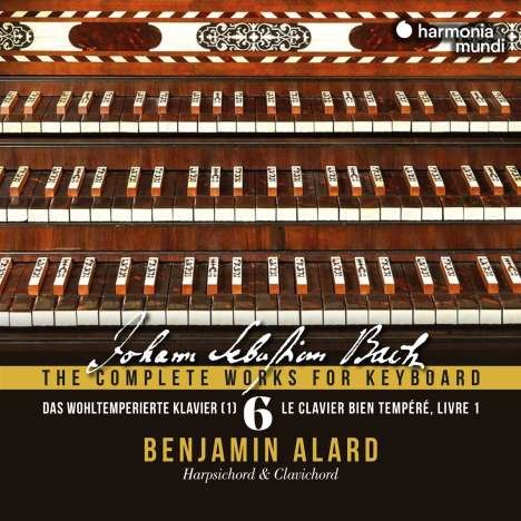 Johann Sebastian Bach (1685-1750): Sämtliche Werke für Tasteninstrumente (Orgel / Cembalo) Vol.6, 3 CDs