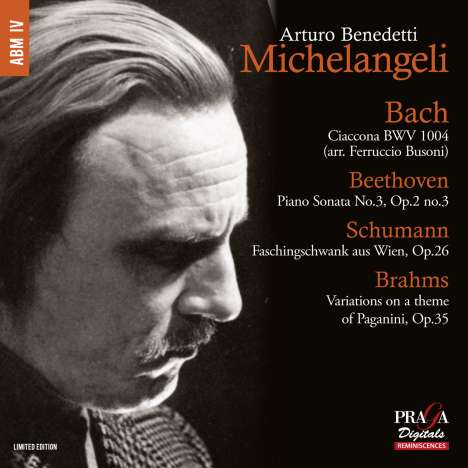 Arturo Benedetti Michelangeli, Klavier, Super Audio CD