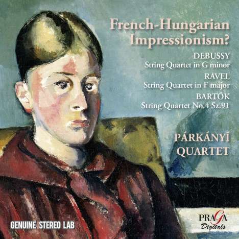 Parkanyi Quartet - French-Hungarian Impressionism?, CD
