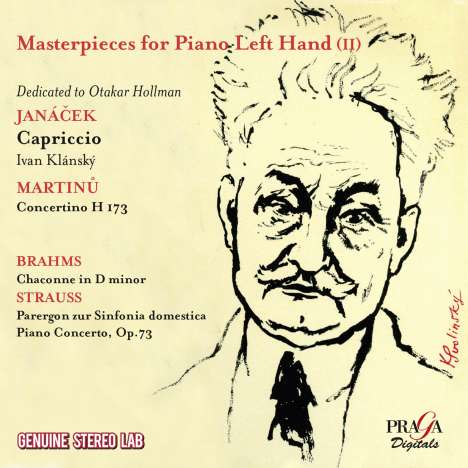 Masterpieces For Piano Left Hand Vol.2, CD