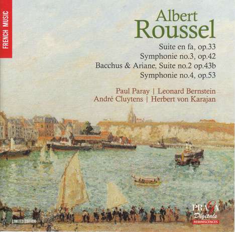 Albert Roussel (1869-1937): Symphonien Nr.3 &amp; 4, Super Audio CD