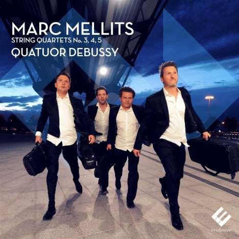 Marc Mellits (geb. 1966): Streichquartette nr.3 &amp; 5, CD