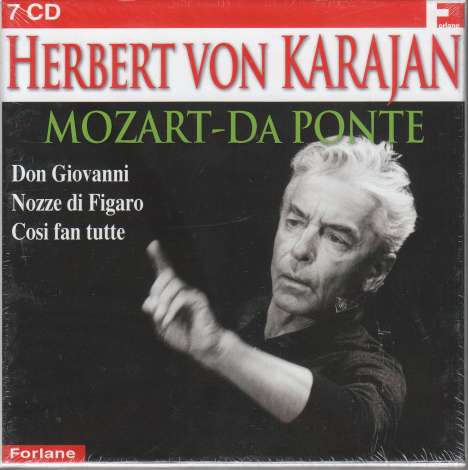 Wolfgang Amadeus Mozart (1756-1791): Die "Da Ponte-Opern", 7 CDs