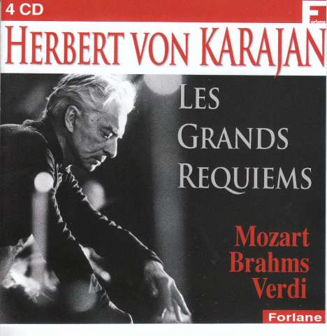 Herbert von Karajan - Les Grands Requiems, 4 CDs