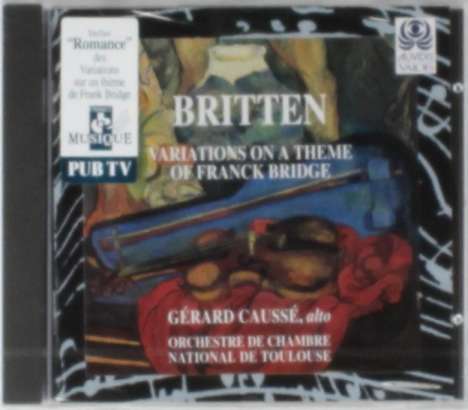 Benjamin Britten (1913-1976): Variations on a Theme by Bridge op.10, CD