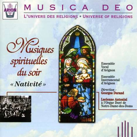Musiques spirituelles du soir "Nativite", CD