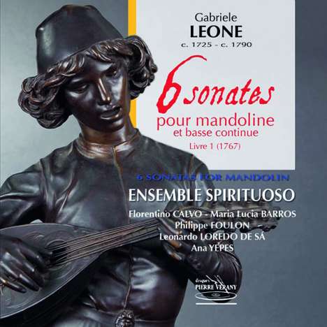 Gabriele Leone (1725-1790): 6 Sonaten für Mandoline &amp; Bc, CD