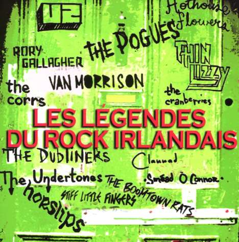 Les Legendes Du Rock Irlandais, CD