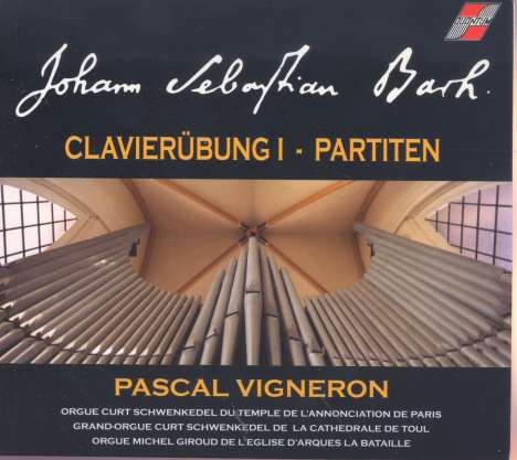 Johann Sebastian Bach (1685-1750): Partiten BWV 825-827 für Orgel, CD