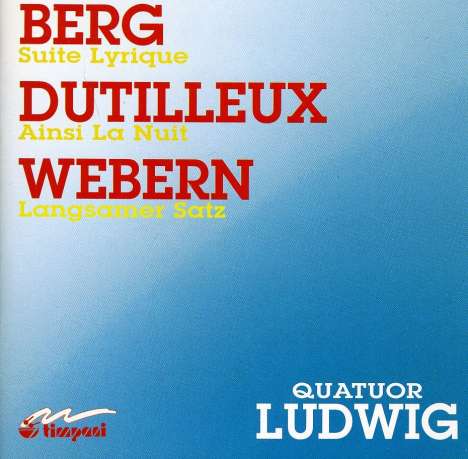 Henri Dutilleux (1916-2013): Streichquartett "Ainsi la Nuit", CD