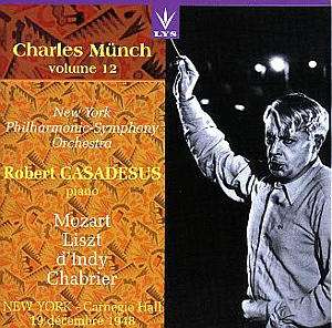 Charles Munch &amp; das Philharmonic Symphony Orchestra of New York, CD