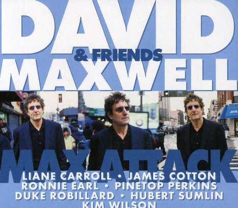 David Maxwell: Max Attack, CD