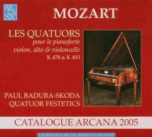 Wolfgang Amadeus Mozart (1756-1791): Klavierquartette Nr.1 &amp; 2, CD