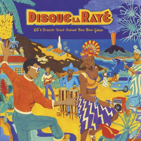 Disque La Rayé - 60's French West Indies Boo-Boo-Galoo, LP