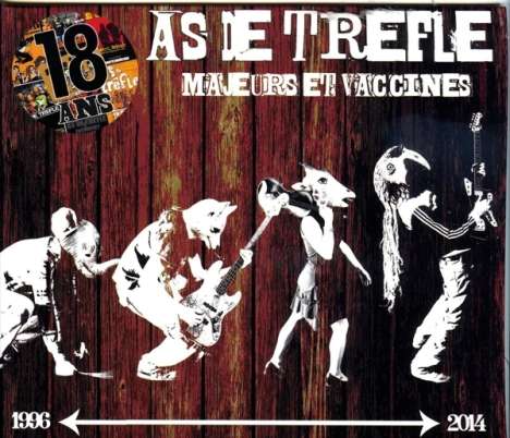 As De Trefle: Majeurs Et Vaccinés (+DVD), 3 CDs
