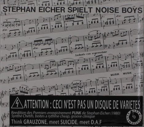 Stephan Eicher: Spielt Noise Boys, CD