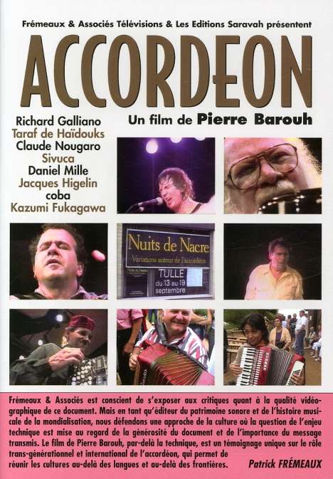 Pierre Barouh: Accordeon, DVD