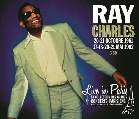Ray Charles: Live In Paris: La Collection Des Grands Concerts Parisiens, 3 CDs