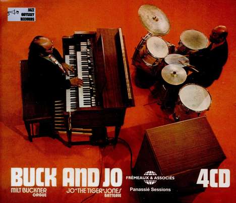 Milt Buckner &amp; Jo Jones: Buck &amp; Jo: The Complete Panassié Sessions, 4 CDs