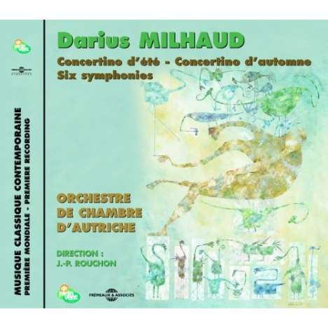 Darius Milhaud (1892-1974): Petites Symphonies Nr.1-6, CD