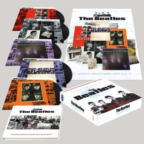 The Beatles: Home And Away '64 - '66 (180g) (+ Book) (+ Poster), 5 LPs