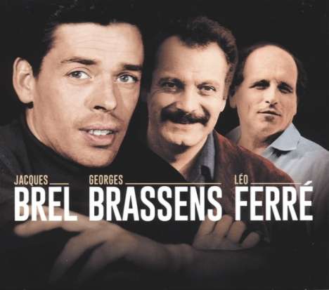 Brel/Brassens/Ferre: Coffret 2014, 4 CDs