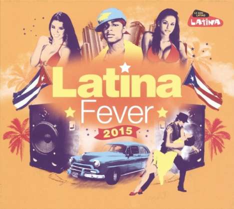 Latina Fever 2015, 4 CDs