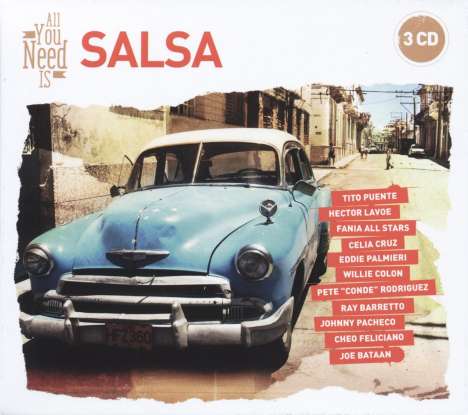All You Need Is: Salsa, 3 CDs