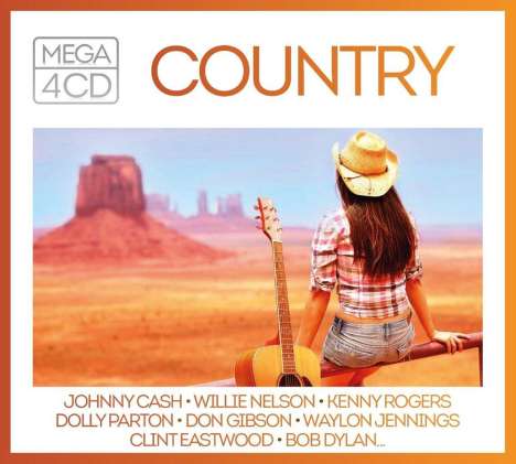Country (Mega-Series), 4 CDs
