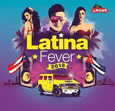 Latina Fever 2018, 4 CDs